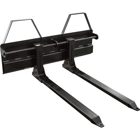 skid steer fork lifts|fork attachments for skid steer.